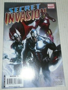 Secret Invasion # 6 November 2008 Marvel Captain America Iron Man Thor