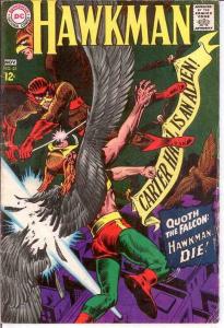 HAWKMAN 22 VG+  November 1967 COMICS BOOK