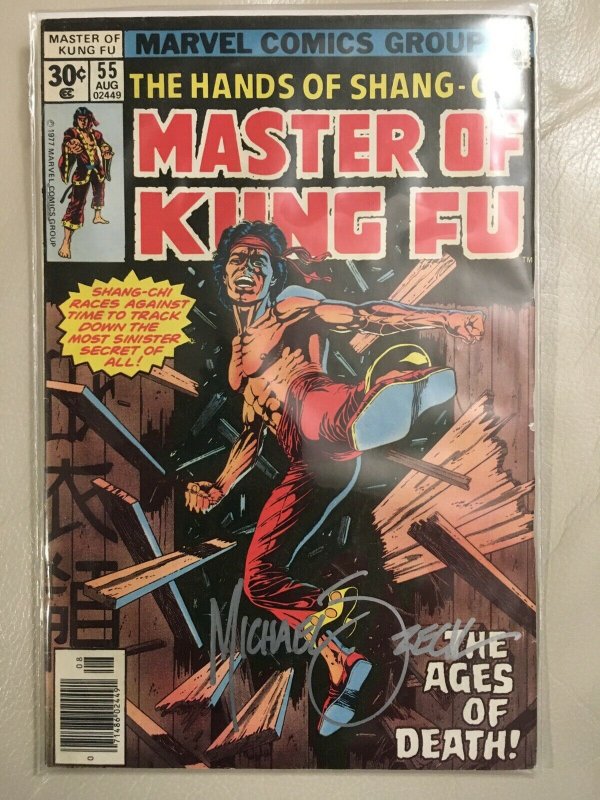 Signed Master of Kung Fu #55 With COA From Mike Zeck’s Personal Collection!