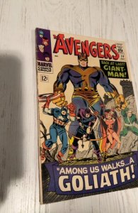 The Avengers #28 (1966)among us walks a Goliath Giant mans