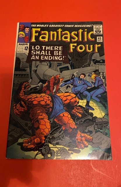 Fantastic Four #43 (1965) There shall be an ending