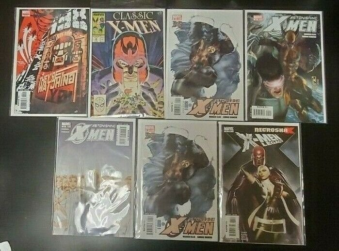 X-MEN 7PC LOT (VF/NM) ASTONISHING!! LEGACY!! CLASSIC!! 1988-2010