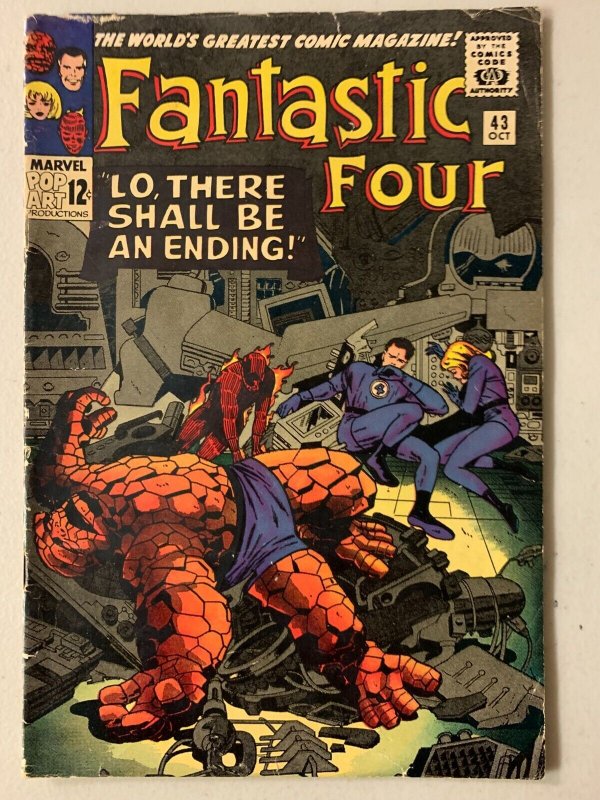 Fantastic Four #43 Dr. Doom appearance 4.0 (1965)