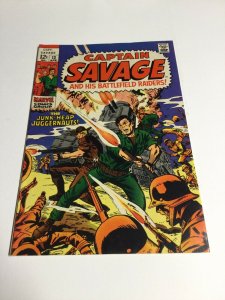 Captain Savage 13 Fn Fine 6.0 Marvel Comics 