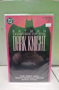 Legends of the Dark Knight #1 (1989)