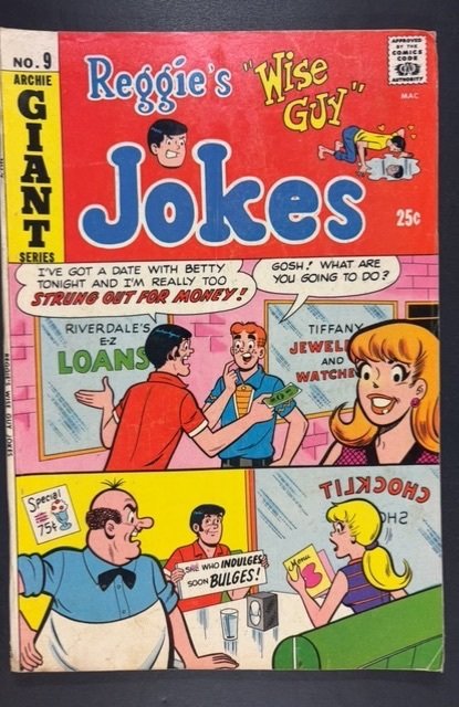 Reggie's Wise Guy Jokes #9 (1969)