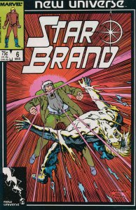 Star Brand, The #6 VG ; Marvel | low grade comic New Universe