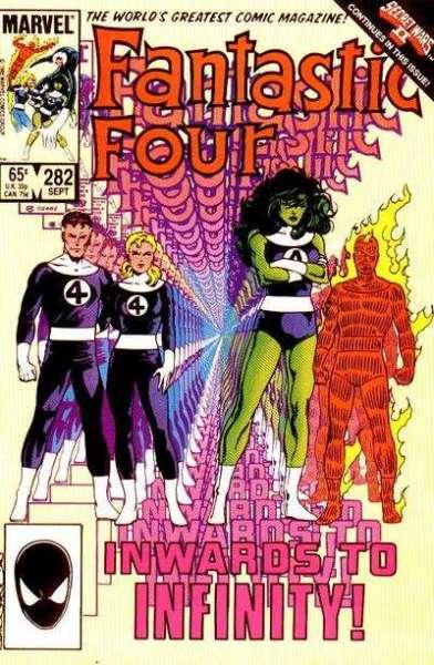 Fantastic Four (1961 series) #282, VF (Stock photo)