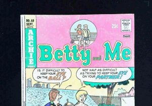 Betty And Me #69  Archie Comics 1975 Vg/Fn