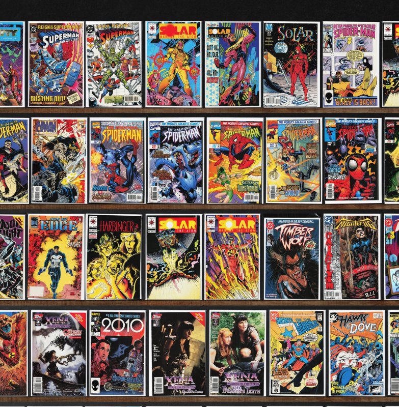 Huge Lot 150+ Comics with Magnus Robot Fighter & More!