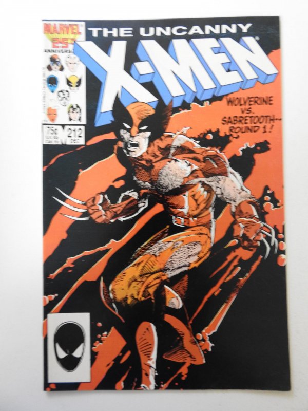 The Uncanny X-Men #212 (1986) VF- Condition!