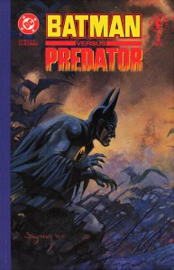 Batman versus Predator [Regular] #1 Batman Cover (1991) Predator