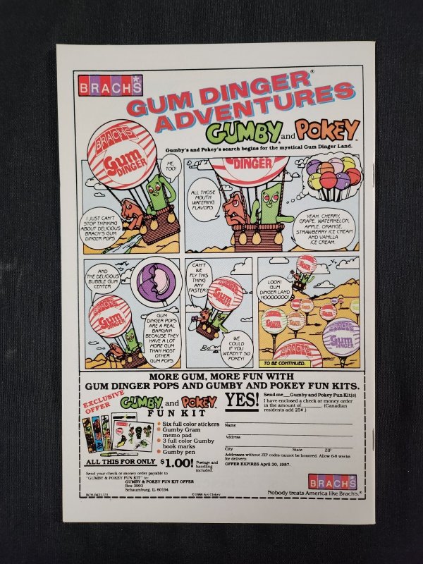 Nam 3PC #1 - 1st & 2nd Print Michael Golden Art (7.0/7.5) 1986