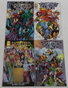 Shattered Image #1-4 VF/NM full set Kurt Busiek - Spawn - Savage Dragon ; Image