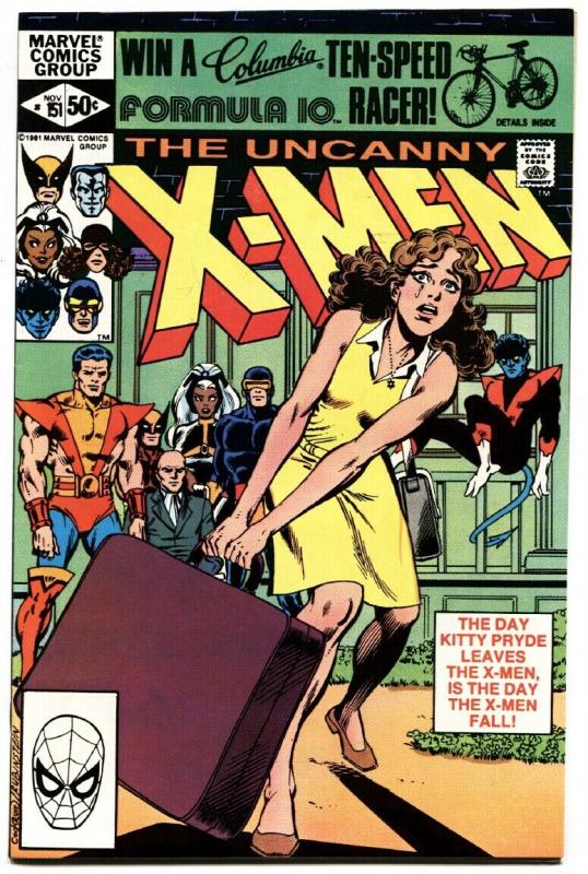 X-MEN #151 comic book-Kitty Pryde 1981-MARVEL-HIGH GRADE NM-