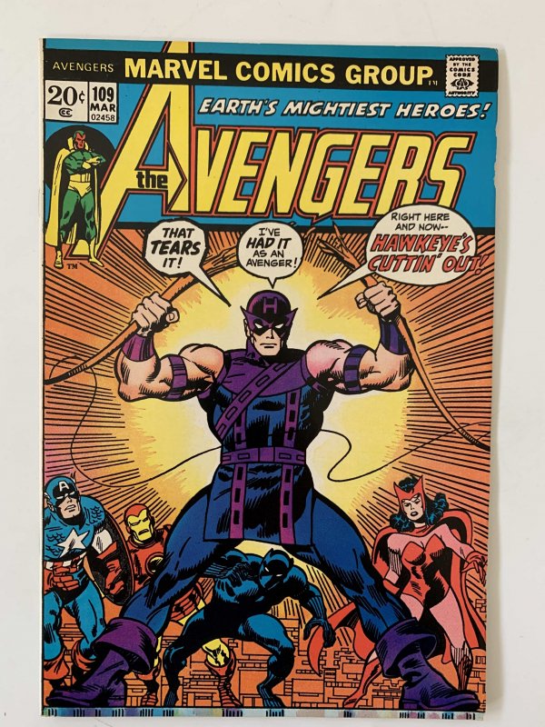 The Avengers #109 (1973)