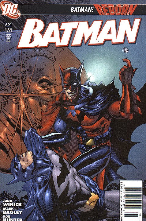 BATMAN  (1940 Series)  (DC) #691 NEWSSTAND Very Fine Comics Book