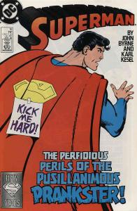 Superman (2nd Series) #16 FN ; DC | John Byrne Kick Me