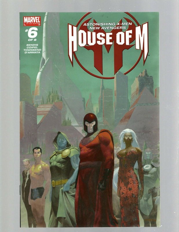 10 House Of M Marvel Comic Books # 1 2 3 4 5 6 7 8 + Day After 1 + Secrets 1 HY5