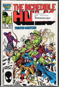 The Incredible Hulk #321 (1986) Hulk