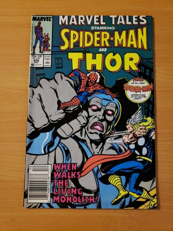 Marvel Tales #206 ~ NEAR MINT NM ~ (1987, Marvel Comics)