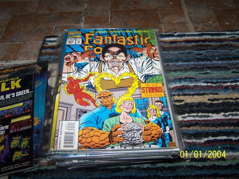 FANTASTIC FOUR  #393  1995 Marvel   puppet master ALACIA THING 