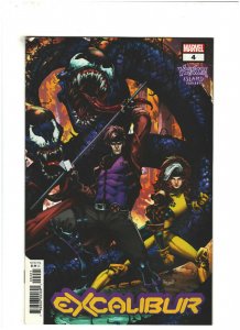 Excalibur #4 NM- 9.2 Marvel Comics 2020 Venom Island Variant