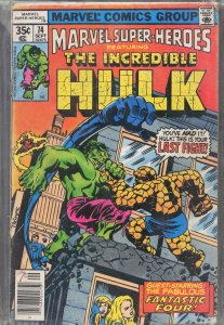 Marvel Super-Heroes #74  (1978) Hulk