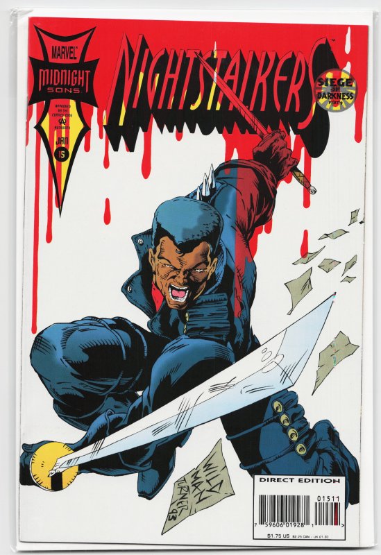 Nightstalkers #15 (1994) Blade