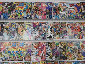 Huge Lot of 200+ Comics W/ X-Men, Wolverine, Marvel Team Up