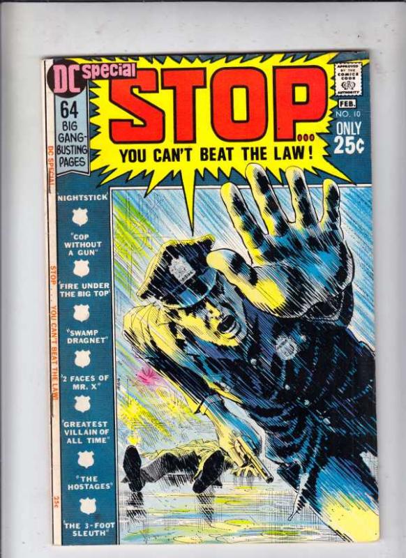 DC Special #10 (Feb-71) VF High-Grade police man