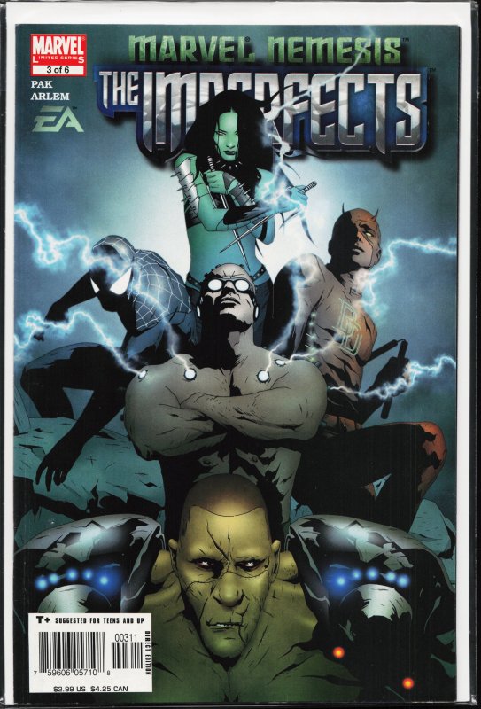 Marvel Nemesis The Imperfects #4 (2005) Wolverine