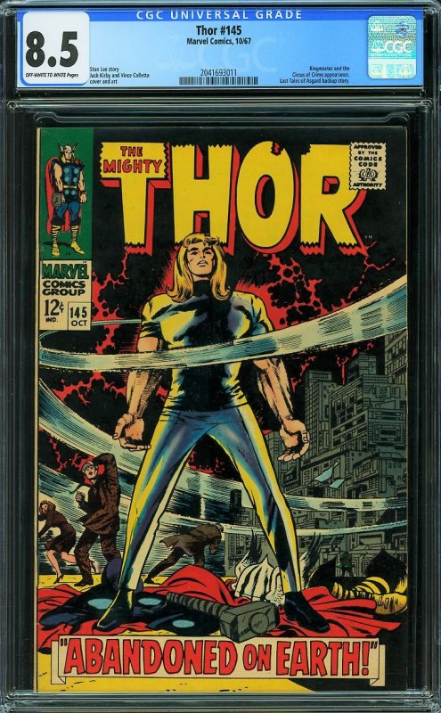 Thor #145 (Marvel, 1967) CGC 8.5