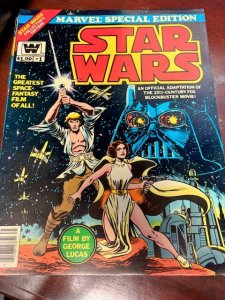 Marvel Special edition Featuring Star Wars #1 Whitman Cover (1977) Star Wars
