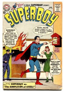 SUPERBOY #105 comic book-1963-DC SILVER AGE vg+