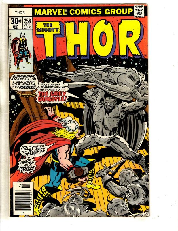 8 Mighty Thor Marvel Comics # 257 258 259 260 261 262 263 264 Loki Odin RH4