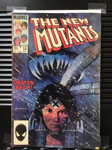 The New Mutants #18 Direct Edition (1984)