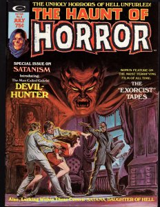 The Haunt of Horror #2 (1974) Devil Hunter Satana Gabriel CLASSIC HORROR !!!!