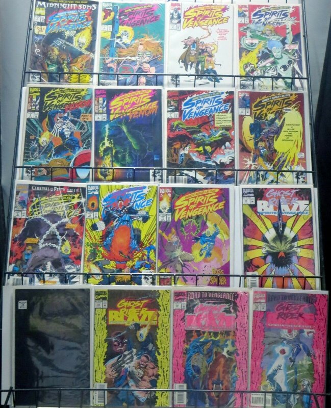 SPIRITS OF VENGEANCE (Marvel, 1992) #1-23 COMPLETE! Ghost Rider, Blaze, Venom!