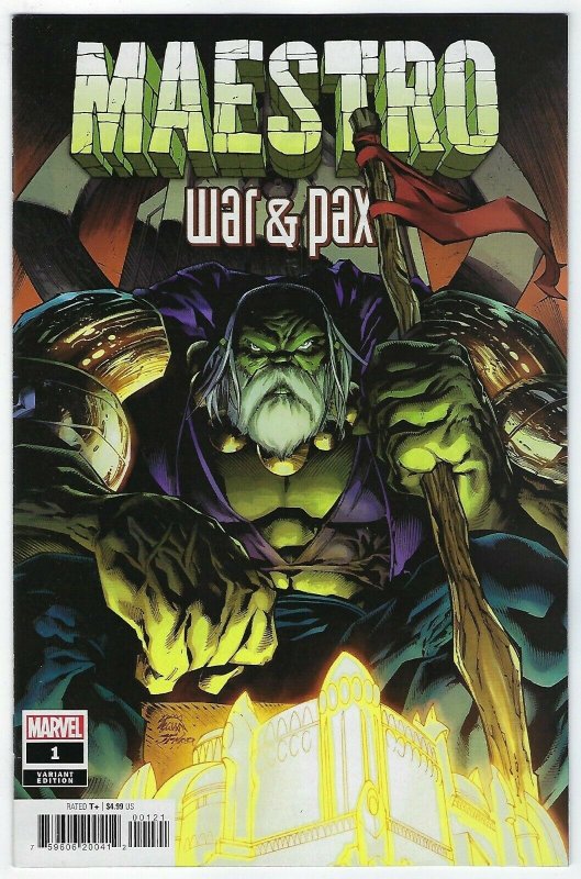 Maestro War & Pax  1 Stegman Variant Cover NM Marvel 