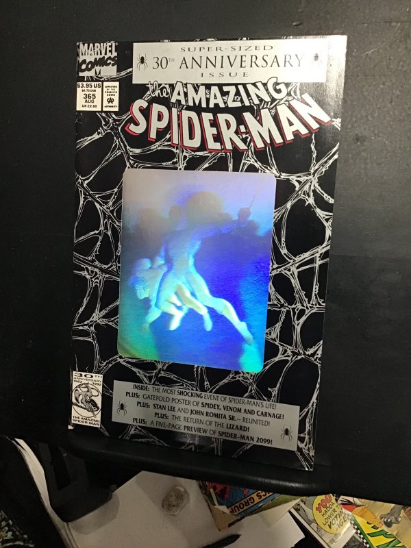 The Amazing Spider-Man #365 (1992) High-grade 30th anniversary hollo-cover VF/NM