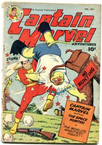 Captain Marvel Adventures #107 1950-Canadian edition- Golden Age Fawcett G/VG