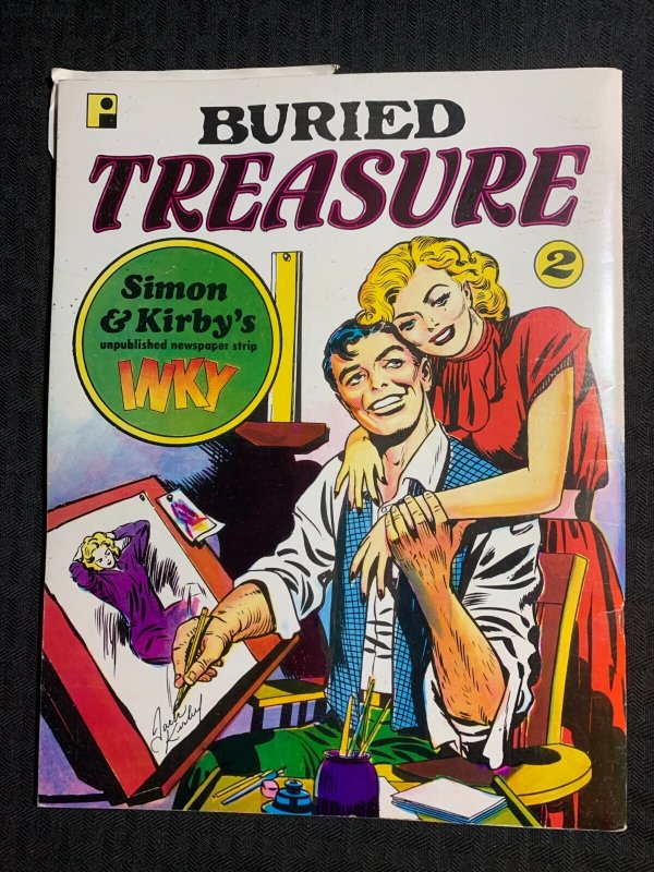 1986 BURIED TREASURE #2 FN+ 6.5 Bill Ward's Torchy / Pure Imagination
