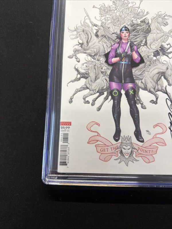 Punchline #1 CGC 9.6 Gold Frank Cho Variant Cover Signed
