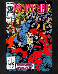 Wolverine (1988) #7 Incredible Hulk!
