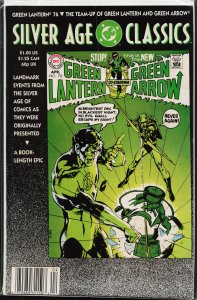 DC Silver Age Classics Green Lantern #76 (1992) Green Lantern and Green Arrow
