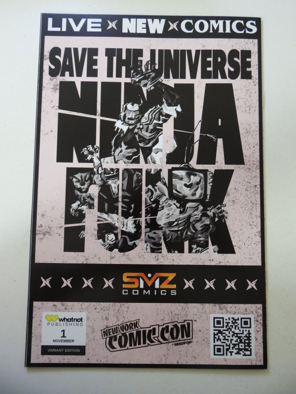 Ninja Funk #1 Signed W/ COA NM Condition