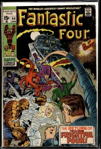 Fantastic Four #94 (1970) Fantastic Four [Key Issue]