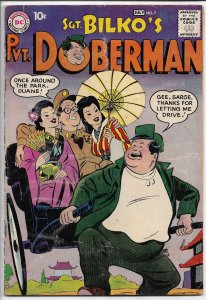 Sgt. Bilko's Pvt. Doberman 7 - Silver Age - 1959 (FN)