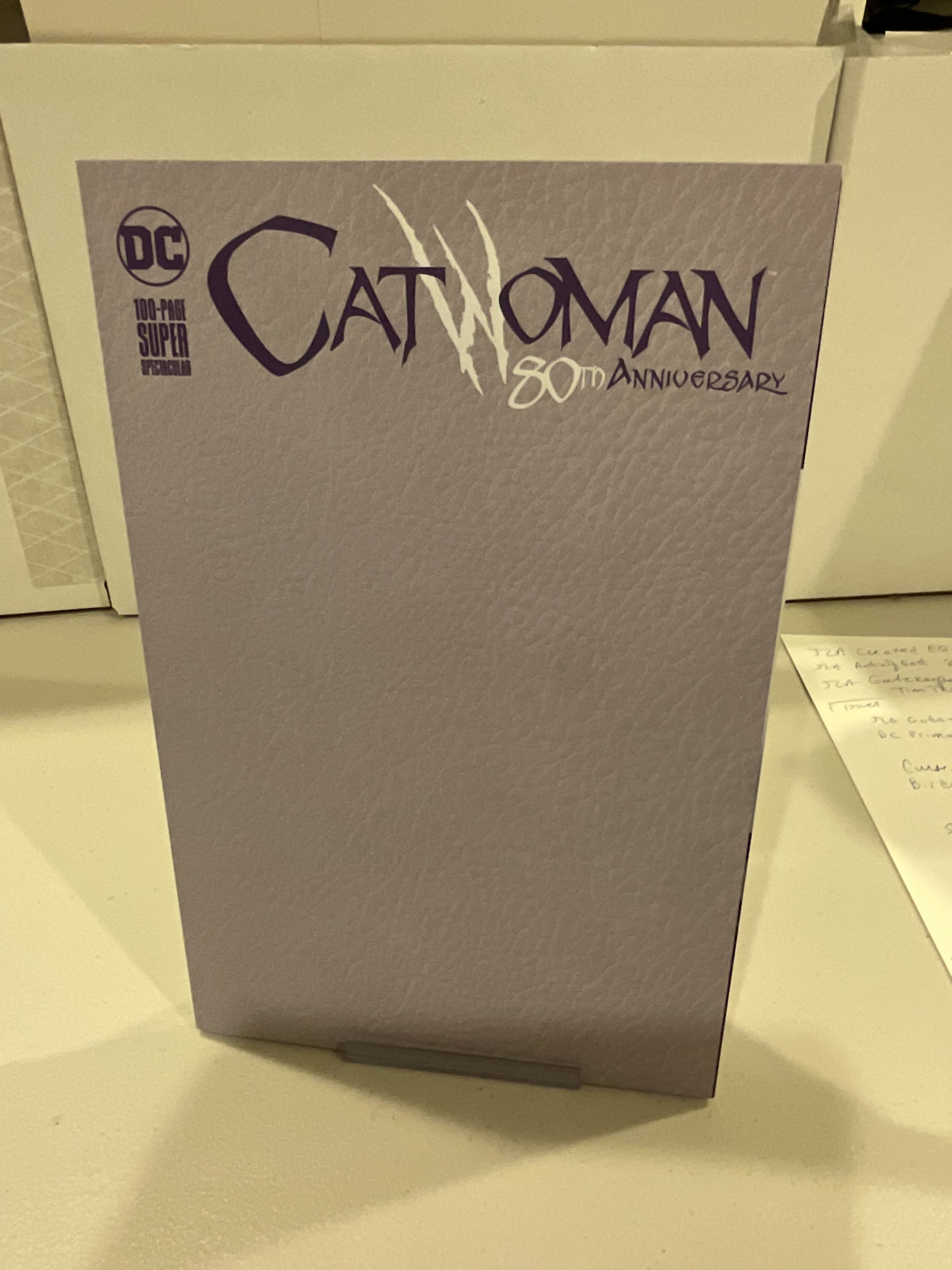 Catwoman 80th Anniversary Special Blank Variant 9.0 (our highest grade ...